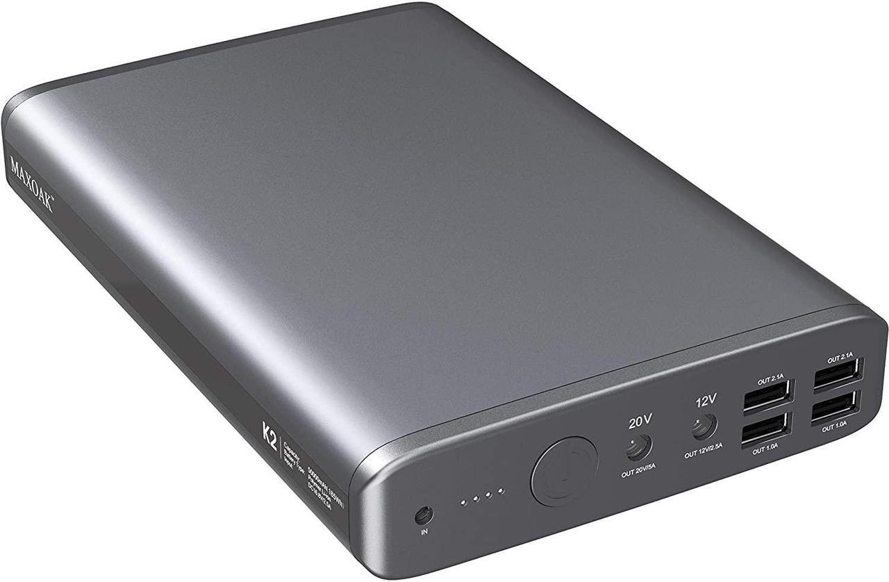 Main image of MAXOAK Laptop Power Bank 185Wh/50000mAh(Max.130W) Portable Laptop Charger External Battery Pack for Laptop Smartphones Notebook Tablet