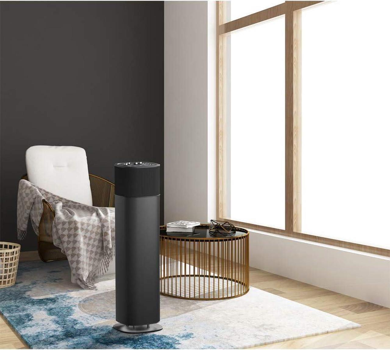 Alt view image 4 of 7 - ABRAMTEK 200W Bluetooth Speaker, E500 (3rd Gen) High Power Wireless Speaker w/Bass Middle Treble Equalizer, HDMI ARC, AUX, Optical, Music Movie Game Modes, Gray
