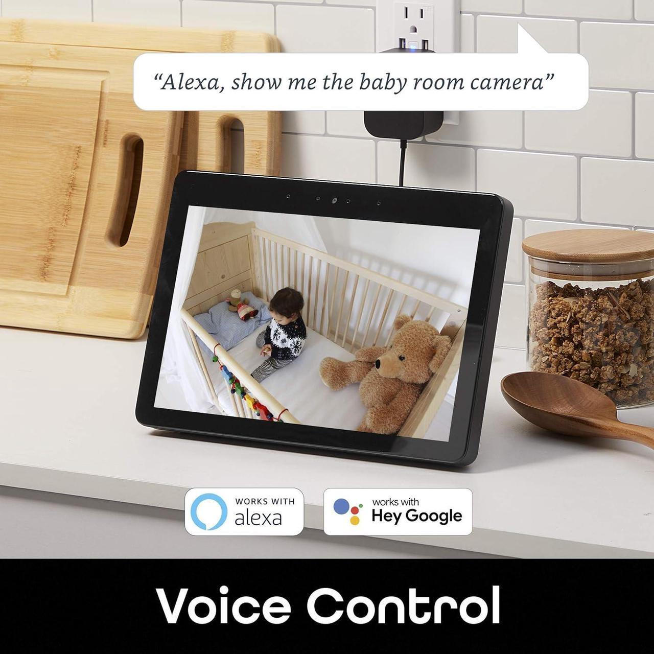 Alt view image 5 of 7 - Geeni Glimpse 1080p HD Smart Camera  Indoor Home Security Camera  No Hub Required  Motion Detection Camera  Smart Camera Compatible with Alexa and Google Home, Requires 2.4 GHz Wi-Fi, 2 Pack