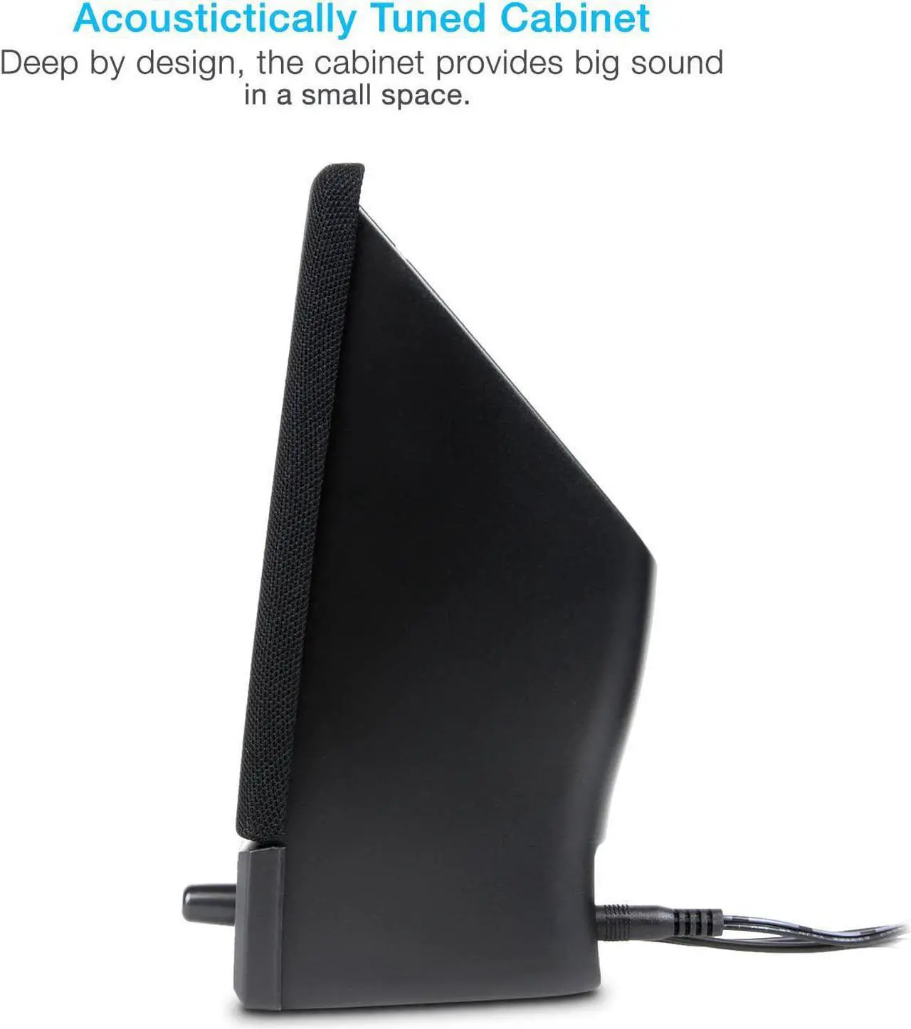 Alt view image 4 of 7 - Cyber Acoustics CA-2014 multimedia desktop computer speakers
