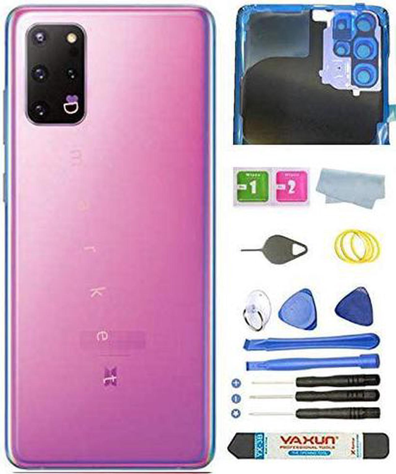 Galaxy S20 Plus Back Glass Cover Replacement for Samsung Galaxy S20+ S20 Plus BTS Edition Housing Door W/Camera Lens and Pre-Installed Tape+Tools (BTS Edition - Purple)