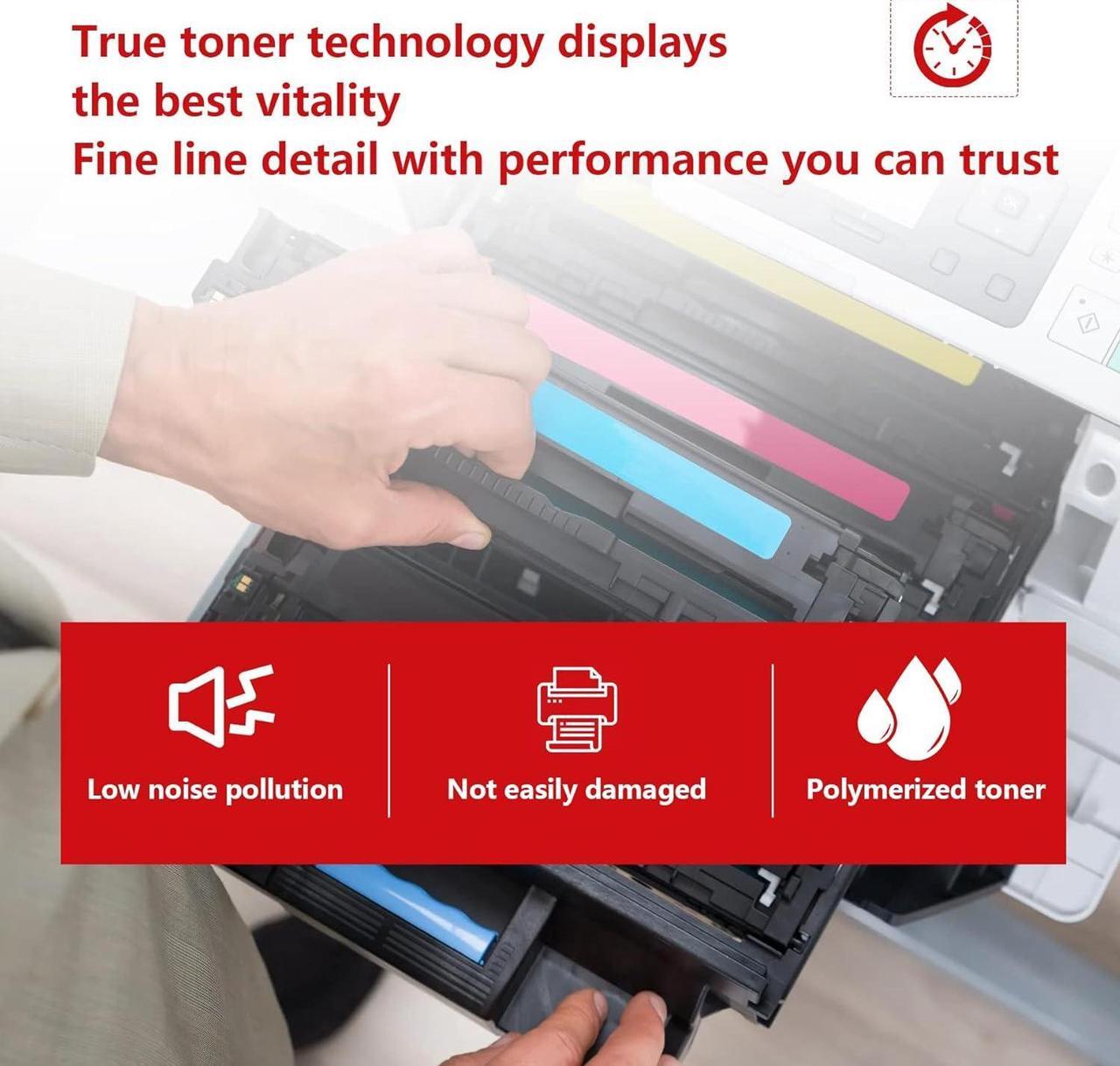 Alt view image 5 of 7 - PFI-300 Ink Cartridges - High Capacity Compatible PFI 300 Ink Cartridges Replacement for Canon ImagePROGRAF PRO-300 Printer, 10-Pack (MBK/PBK/C/M/Y/PM/PC/R/GY/CO)