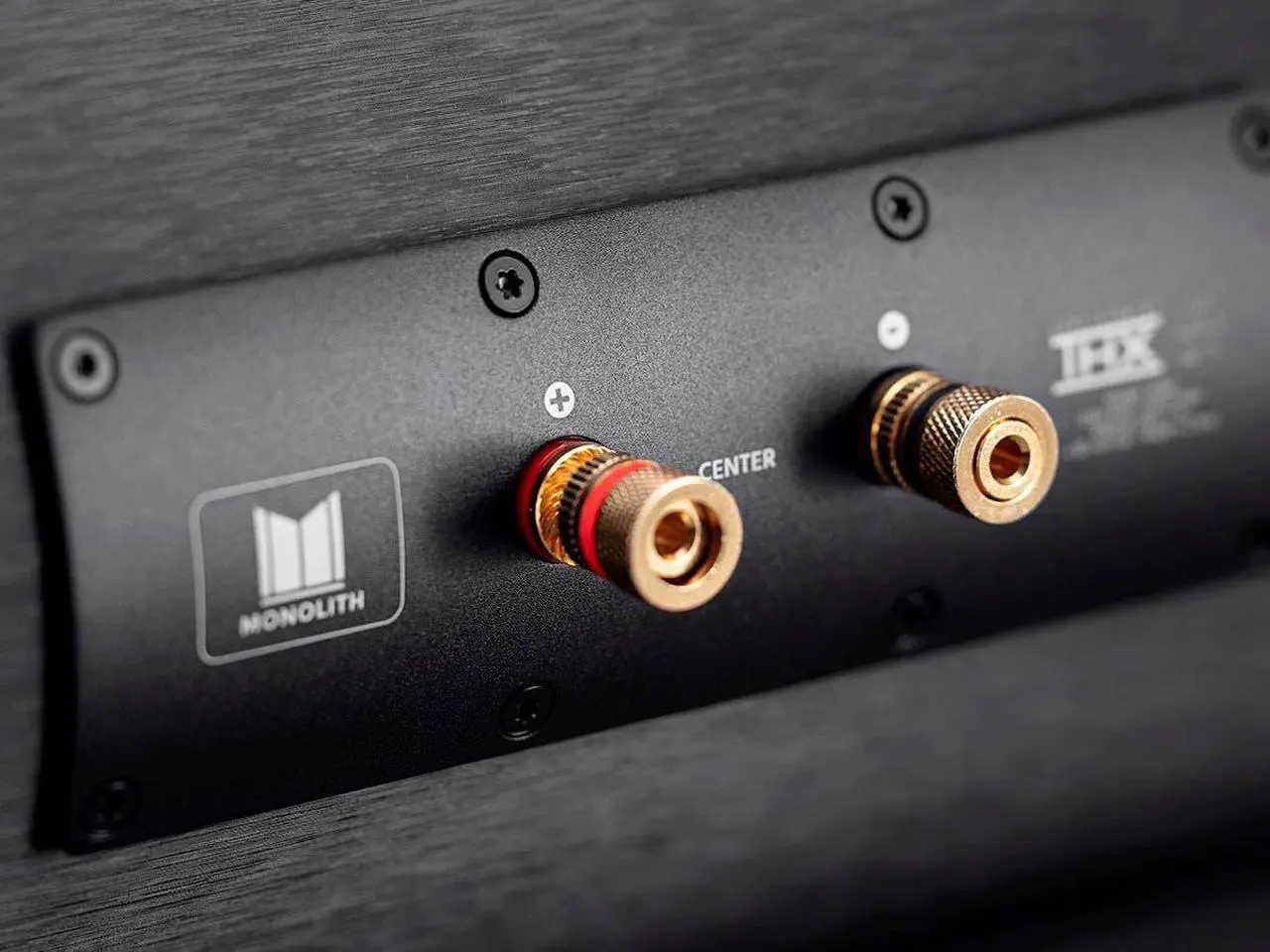 Alt view image 5 of 6 - Monoprice Monolith THX-365C Ultra Center Channel Speaker (Each) THX Certified, Premium Drivers, Premium Built Cabinet