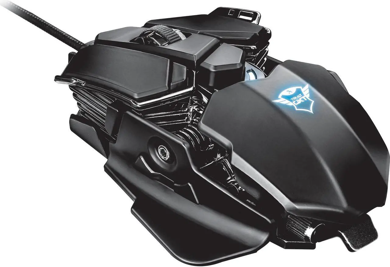 Alt view image 3 of 8 - Trust GXT 138 X-Ray Illuminated Gaming Mouse with X-Ray Design, 4000 dpi Sensor and RGB LED Illumination