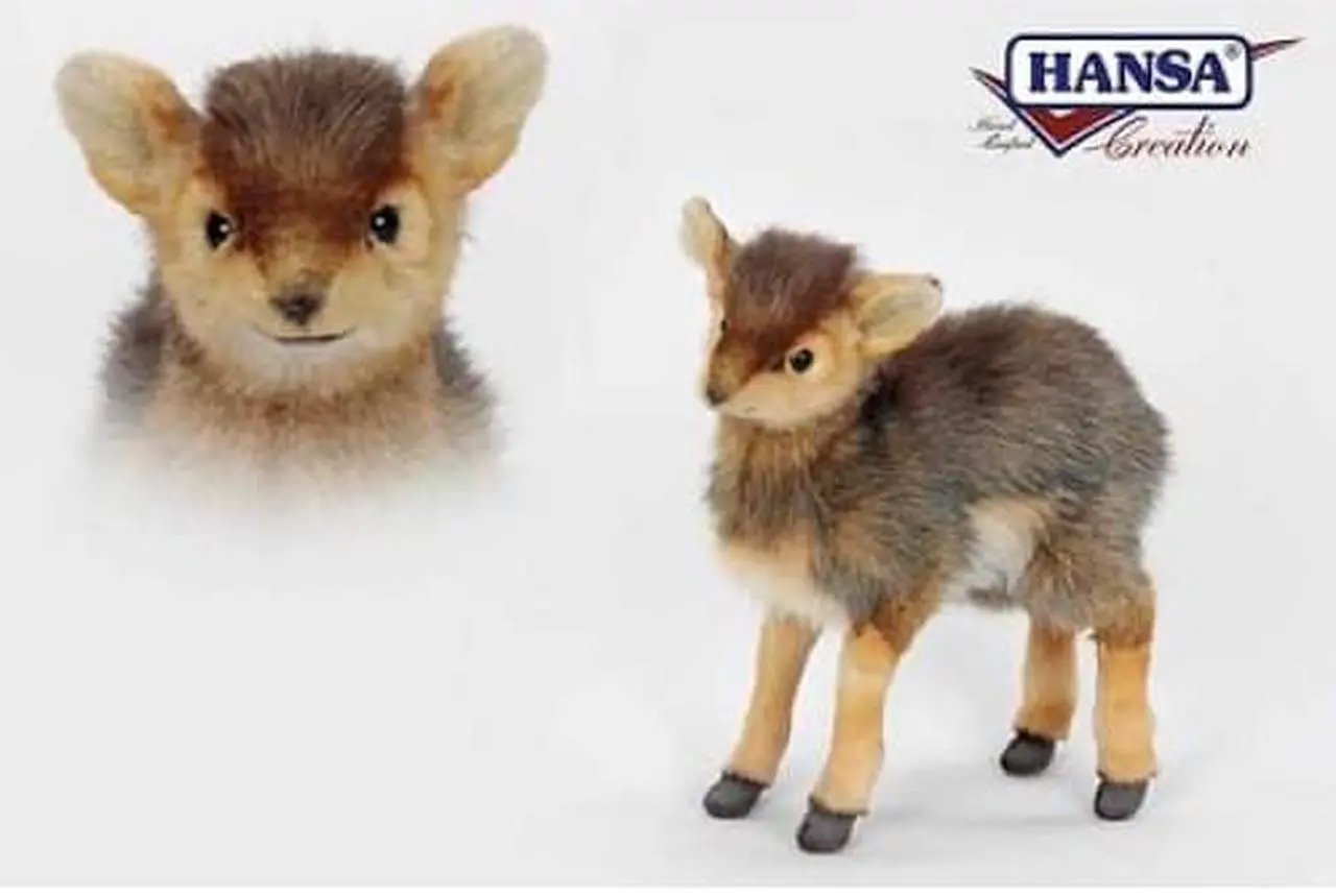 Main image of Dik Dik Antelope Plush Soft Toy by Hansa. 30cmH. 6821 by Hansa