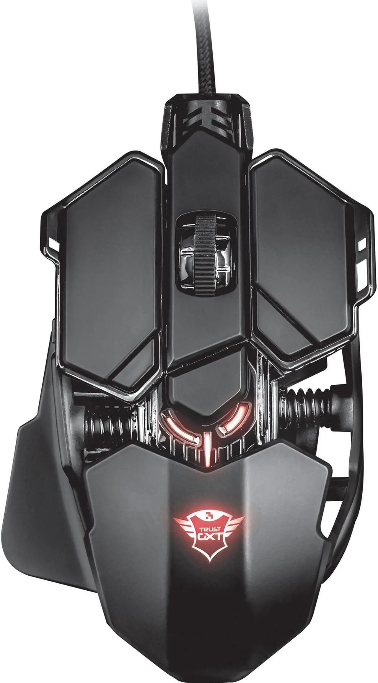 Alt view image 4 of 8 - Trust GXT 138 X-Ray Illuminated Gaming Mouse with X-Ray Design, 4000 dpi Sensor and RGB LED Illumination