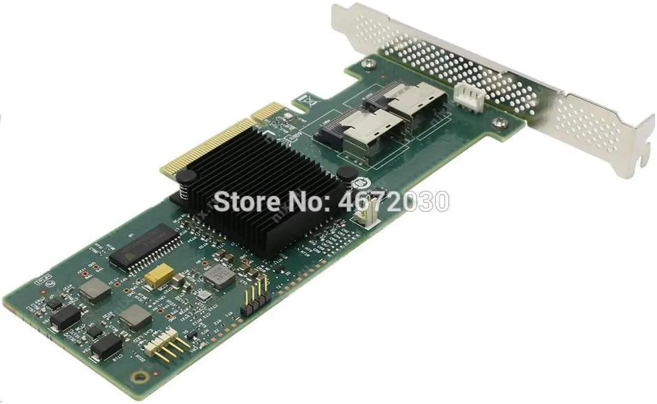 Alt view image 5 of 5 - Broadcom Avago LSIMegaRAID SAS 9240-8i 8port NO-cache SFF8087 6Gb RAID0.1.5 PCI-E 2.0 X8 Controller Card