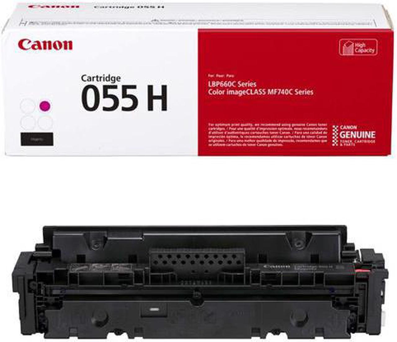 Canon 3019c001 (055h) High-Yield Toner, 5,900 Page-Yield, Magenta 3018C001