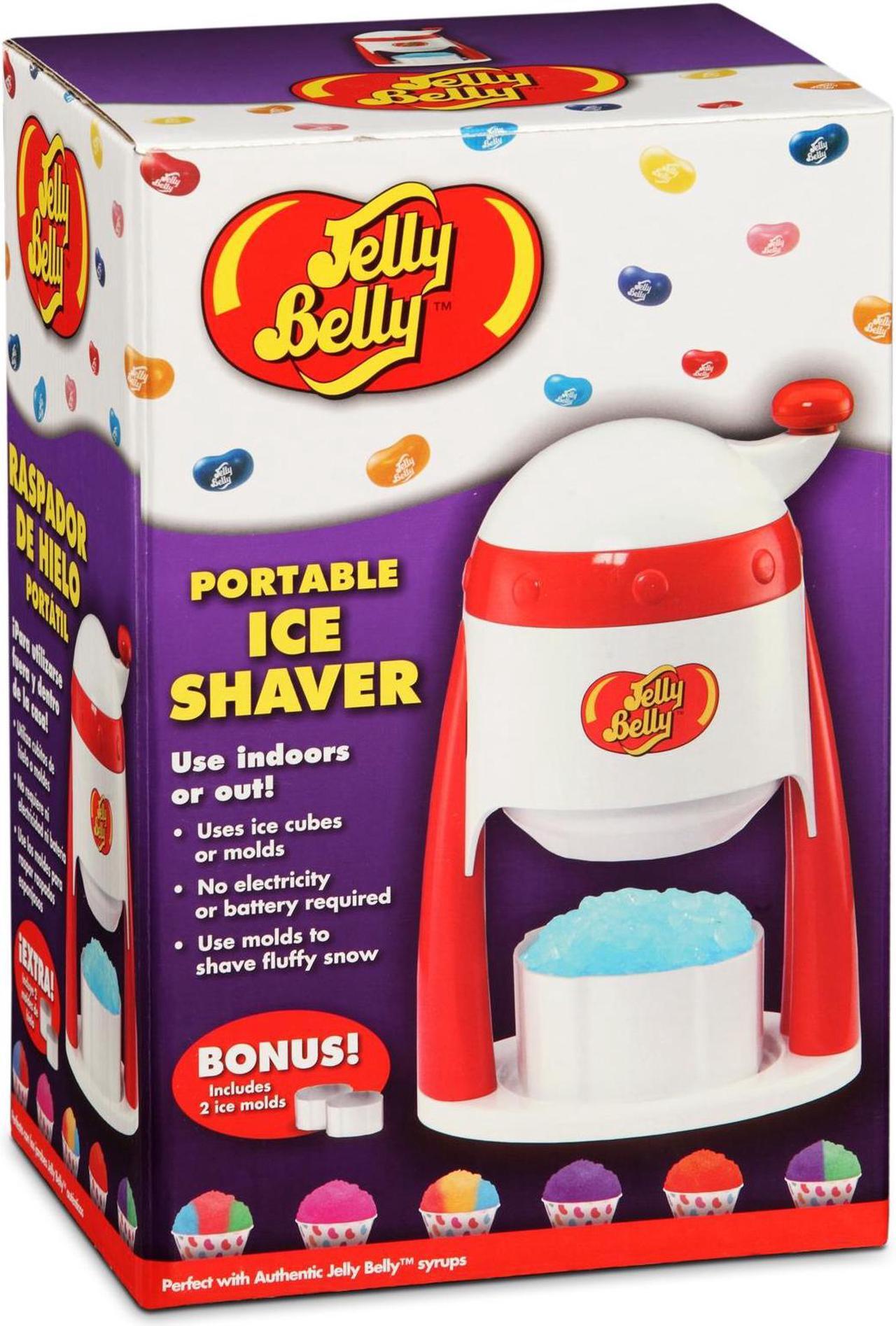 Alt view image 2 of 5 - Jelly Belly Portable Ice Shaver Snow Cone Machine with Bonus Ice Molds