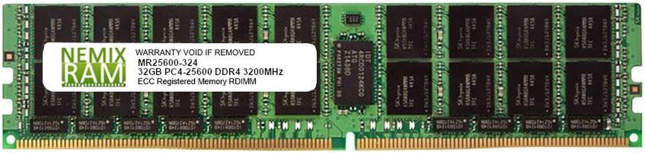 32GB Replacement for Hynix HMA84GR7CJR4N-XN DDR4-3200 PC4-25600 RDIMM by Nemix Ram