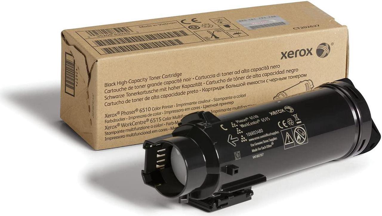 Xerox Phaser 6510/Workcentre 6515 Black High Capacity Toner Cartridge (5,500 Pages) - 106R03480