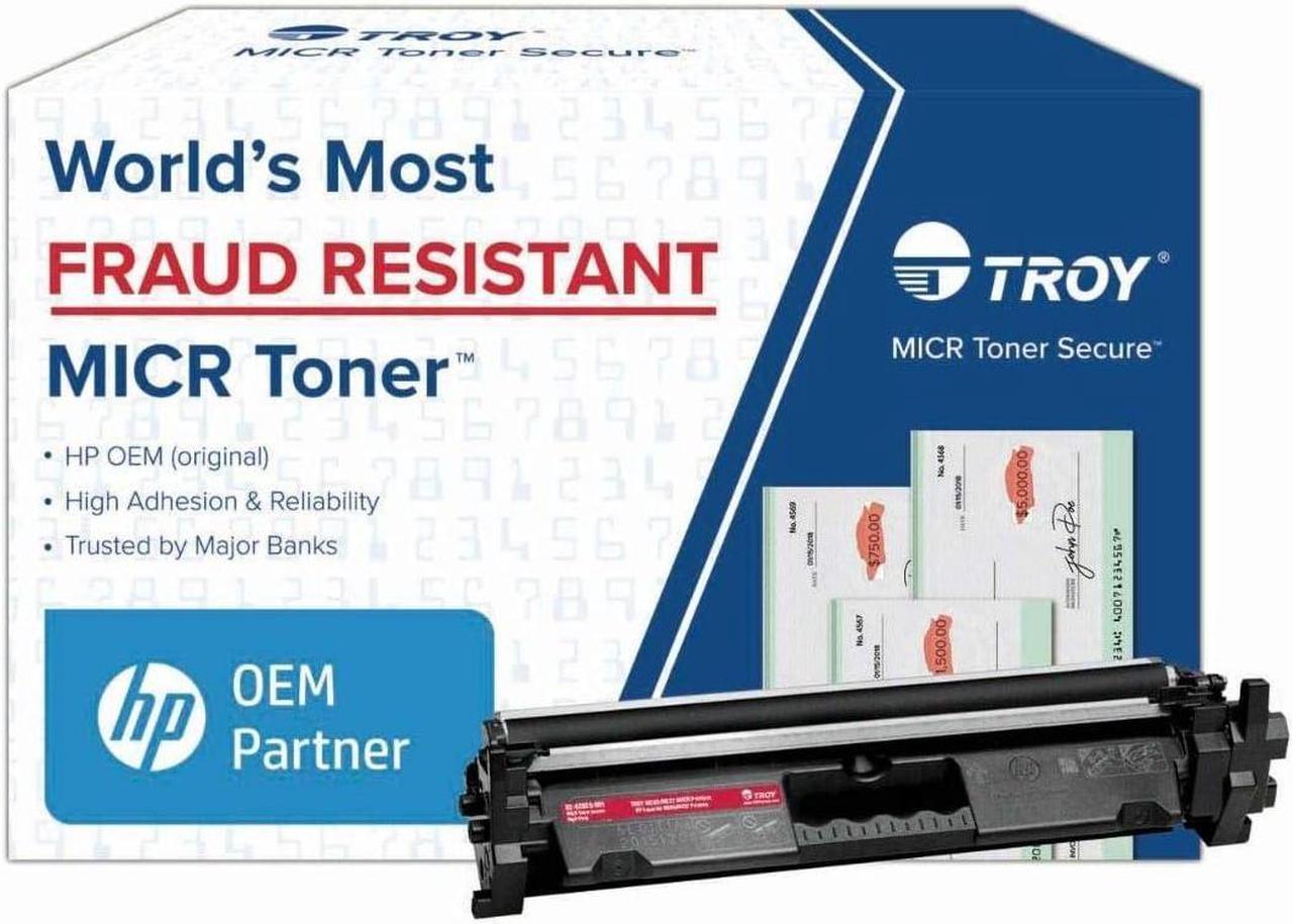 TROY 02-82029-001 High Yield MICR Toner Cartridge for M203, M227 Printers