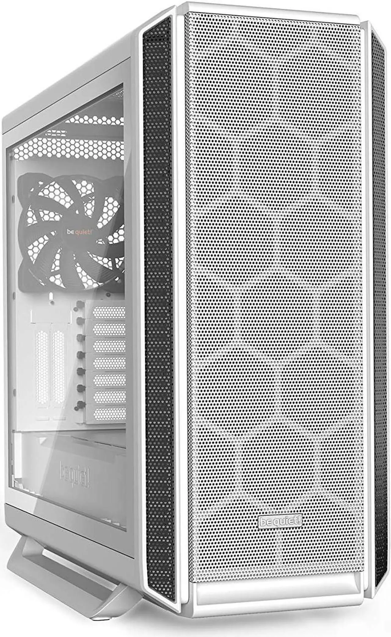 Main image of be quiet! Silent Base 802 Window | ATX Midi Tower PC Case| 3 Pre-Installed Pure Wings 2 Fans | Sound Insulated | Tempered Glass Window | White | BGW40