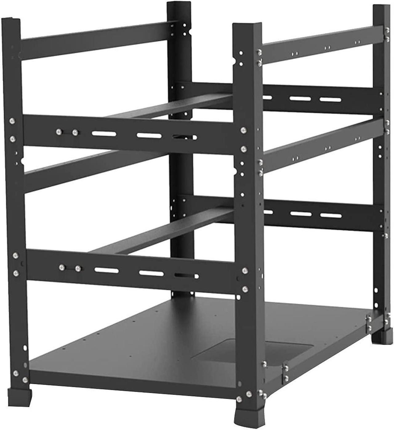 Alt view image 7 of 7 - TOTOKA Mining Rig Frame for 12 GPU Open Mining Case Rack Motherboard Bracket ETH/ETC/ZEC Ether Accessory