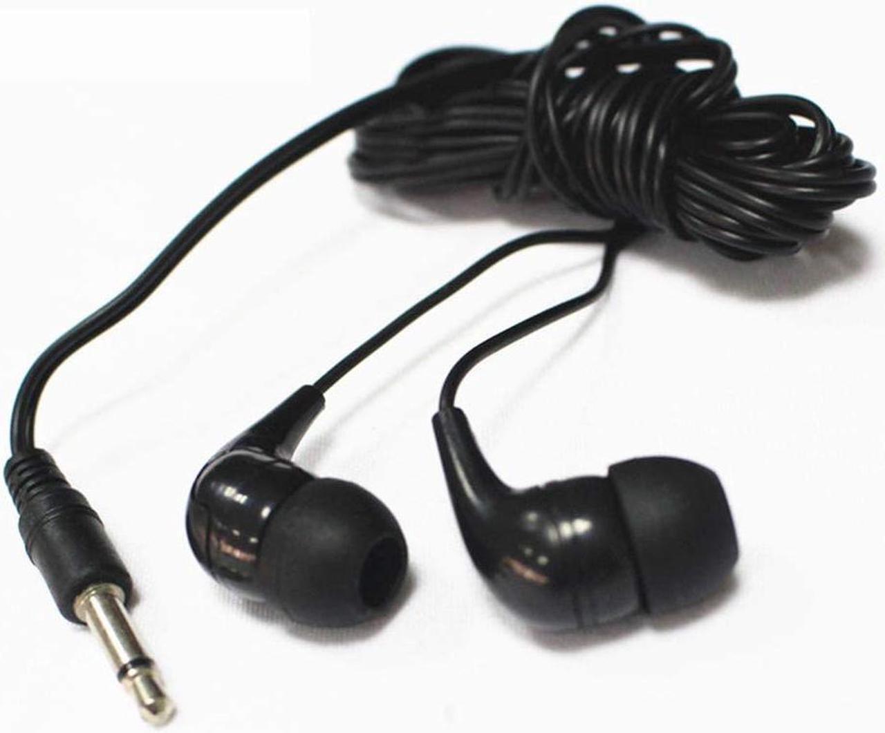 Main image of Saidbuds 100 Pack Bulk Earbuds Headphones Classroom Student Testing Ear Buds Kids Bulk Headphones Disposable Earbuds Individually Wrapped for Schools, Libraries, Hospitals
