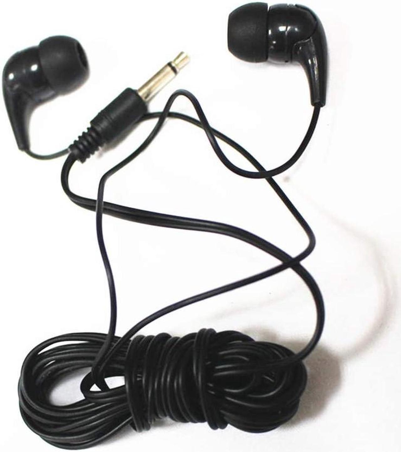 Alt view image 3 of 4 - Saidbuds 100 Pack Bulk Earbuds Headphones Classroom Student Testing Ear Buds Kids Bulk Headphones Disposable Earbuds Individually Wrapped for Schools, Libraries, Hospitals