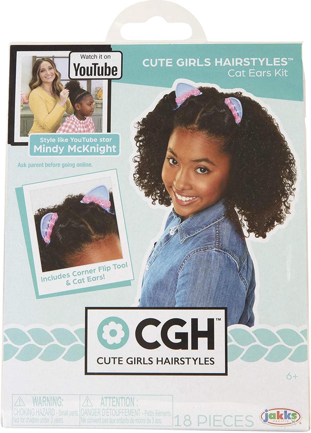 Alt view image 6 of 7 - puremood CGH Cute Girls Hairstyles! Cat Ears Hair Accessory Set