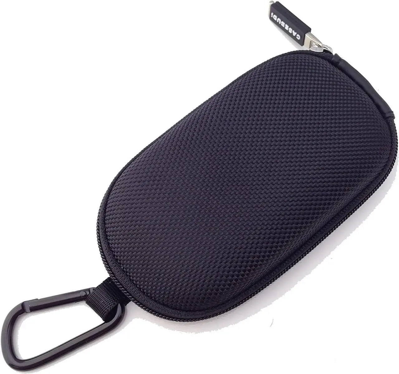 Main image of Tough Travel Carrying Case for Apple Magic Mouse 1 and 2 | Hard Shell Ballistic Nylon (Black)