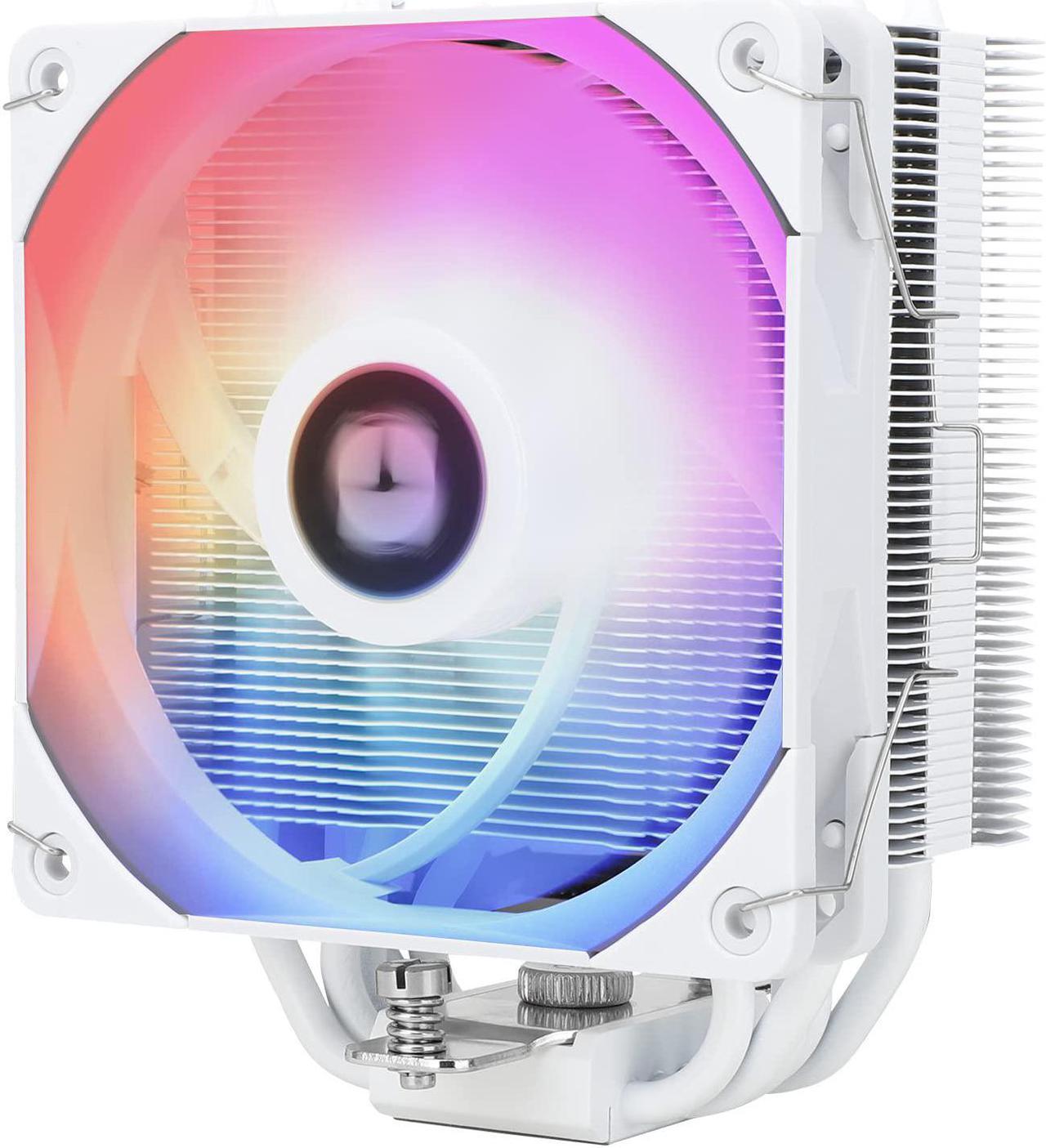 Thermalright Assassin King 120 White CPU ARGB Air Cooler,5V ARGB Lighting, 5 Heatpipes, TL-C12WS Fan, for AMD AM4/Intel 115X/1200/2066