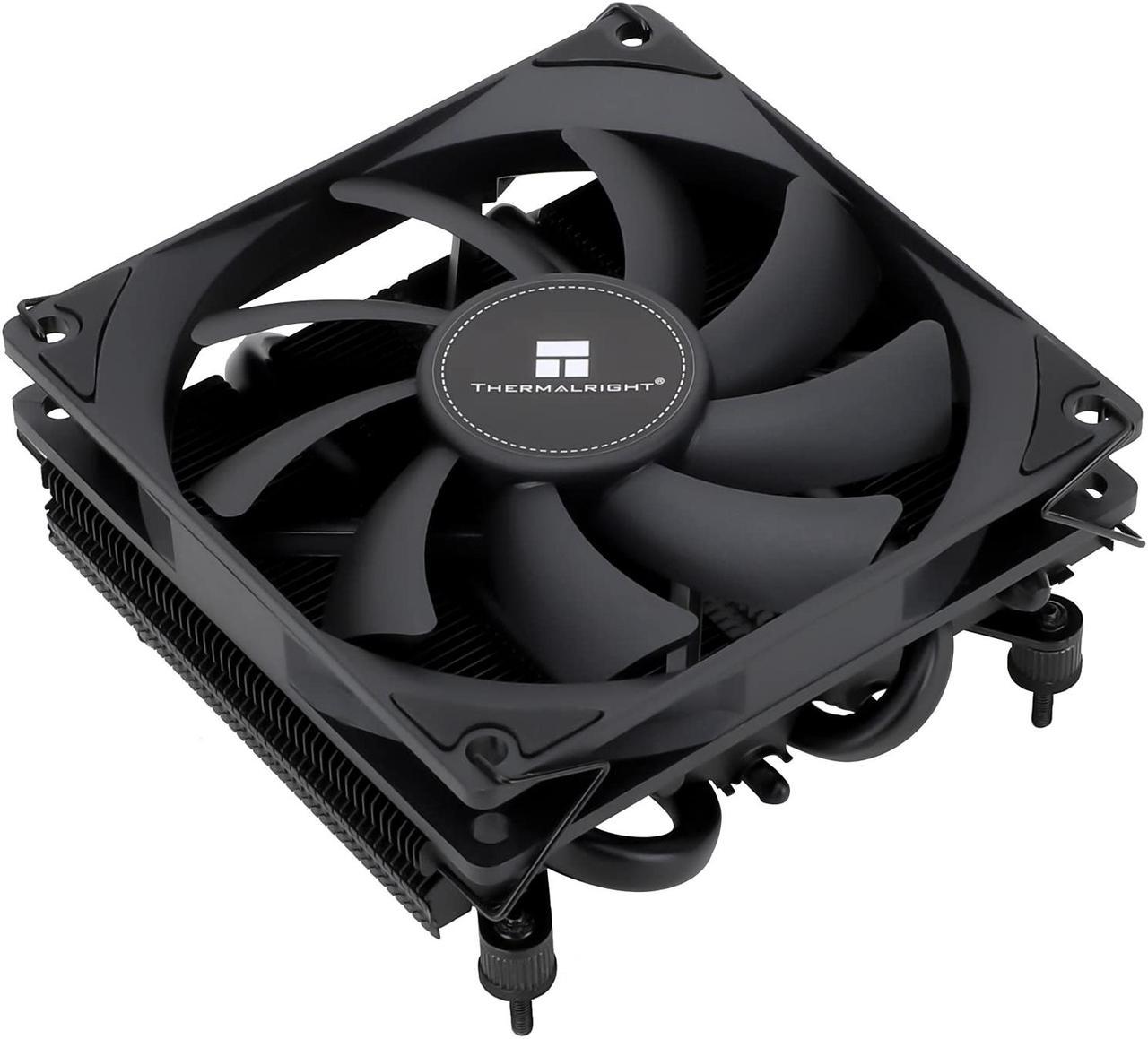 Thermalright AXP90 X36 Black Low Profile CPU Cooler, with 92mm TL-9015B Slim PWM Fan, ITX CPU Cooler, AGHP Technology, 36mm Height,for AMD AM4 AM5/Intel 1150/1151/1155/1156/1200/1700(AXP90 X36 Black)