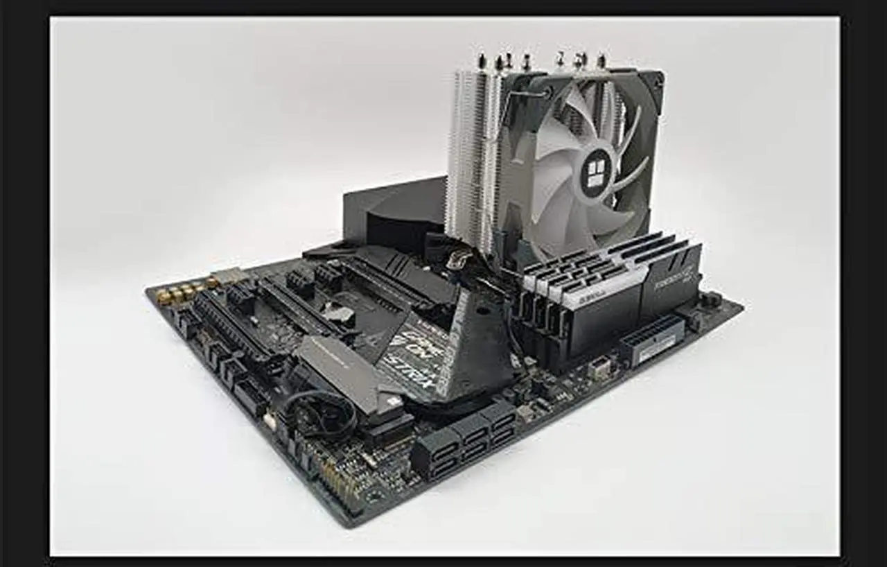 Alt view image 6 of 7 - Thermalright Assassin Spirit 120 CPU Air Cooler, 4 Heat Pipes, Dual 120mm TL-C12 PWM Fan, AGHP Technology, for AMD AM4/Intel 115X/1200 (AS 120RGB)