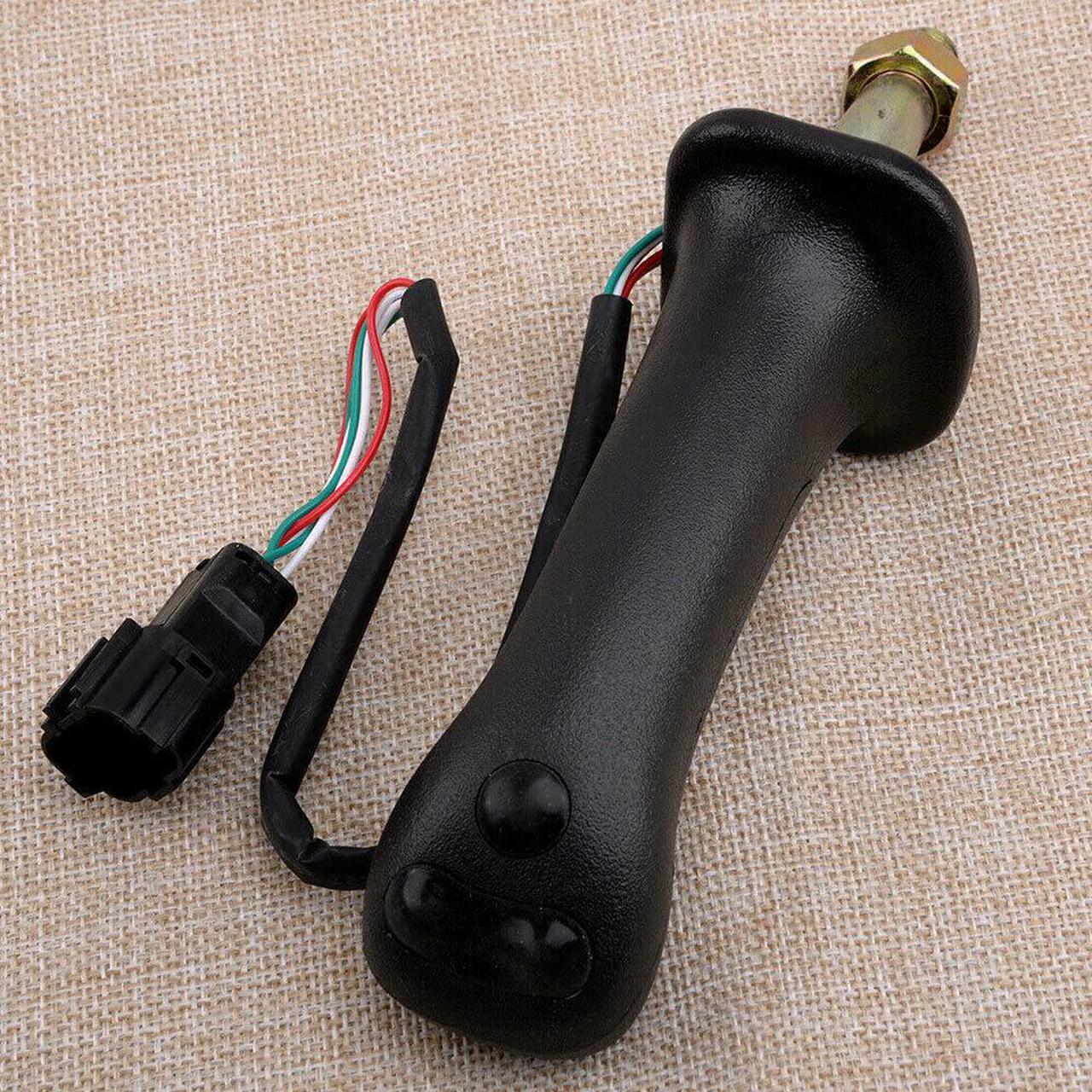 Alt view image 7 of 7 - 2PCS 3 Button Handle Excavator Joystick Kit for Doosan DH DX150 225 300 370-9C