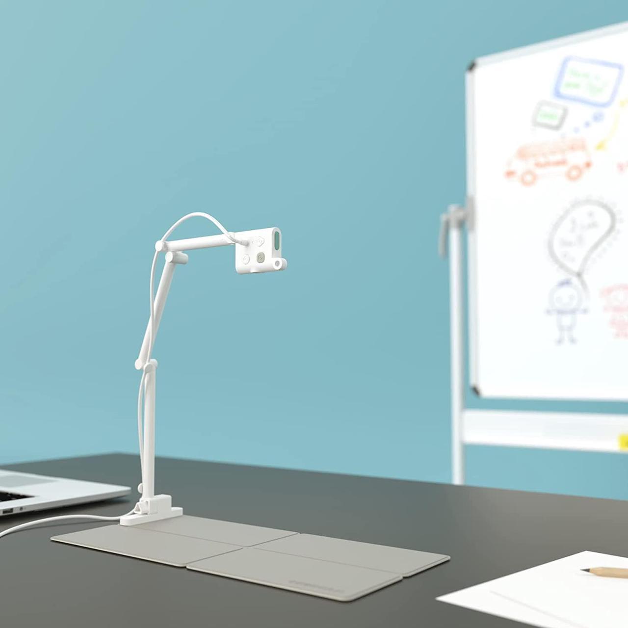Alt view image 4 of 7 - OKIOCAM S-4K 8MP Webcam & Document Camera 2-in-1 with OKIOPoint Smart Visual Pointer, Document Camera for Teachers, Compatible w PC, Mac, Chromebooks