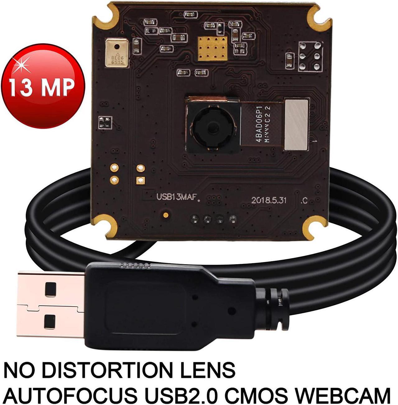 Alt view image 2 of 7 - 13mp USB Camera Module with Microphone Autofocus Audio Video Webcam Board for Computer Mini UVC USB2.0 PC Camera Industrial Embedded USB with Camera IMX214 Lightburn Camera for Laptop Jetson Nano