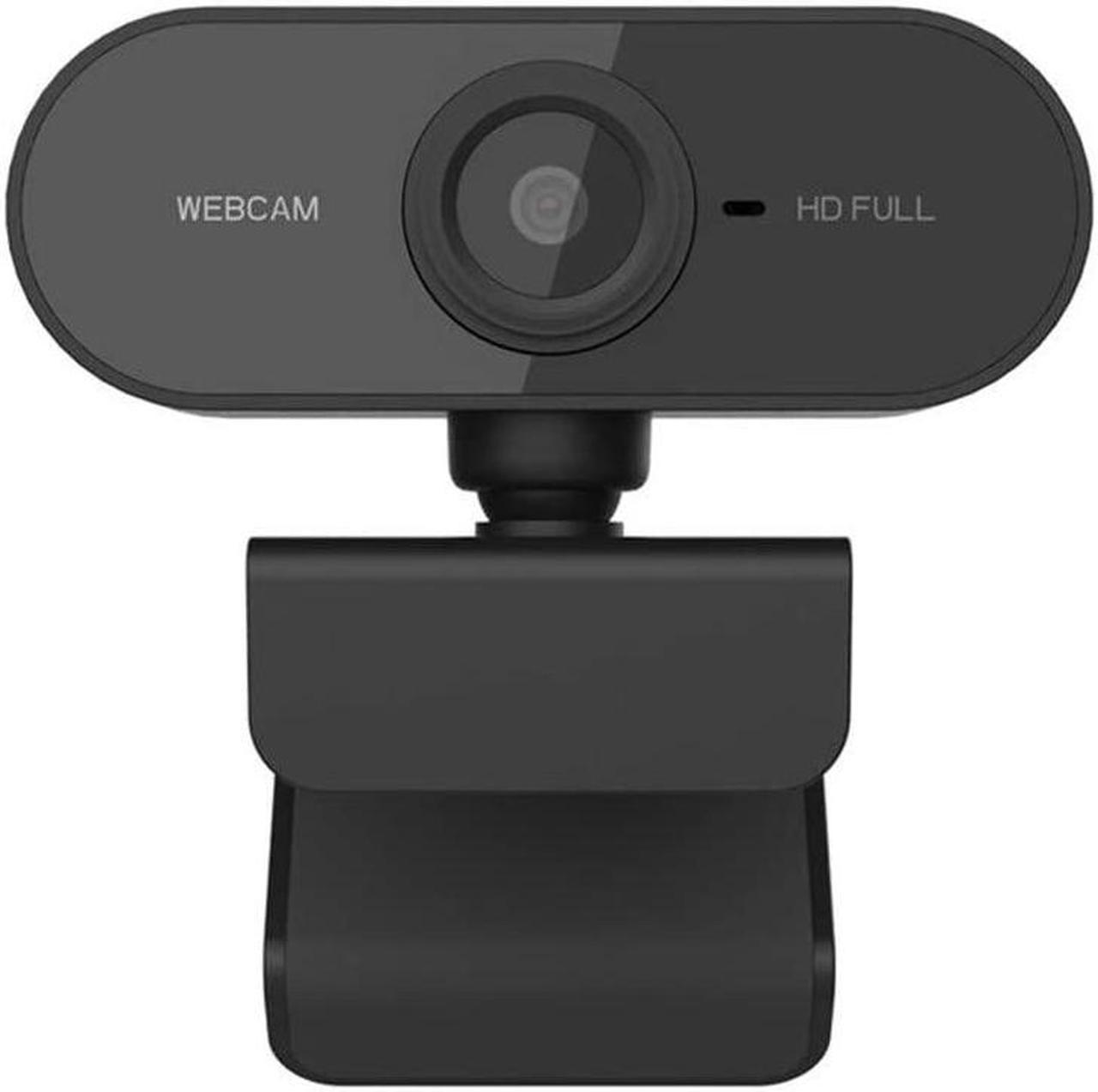 Webcam Sansnail, Fixed PC Webcam, PC Camera with Full HD 1080P Microphone