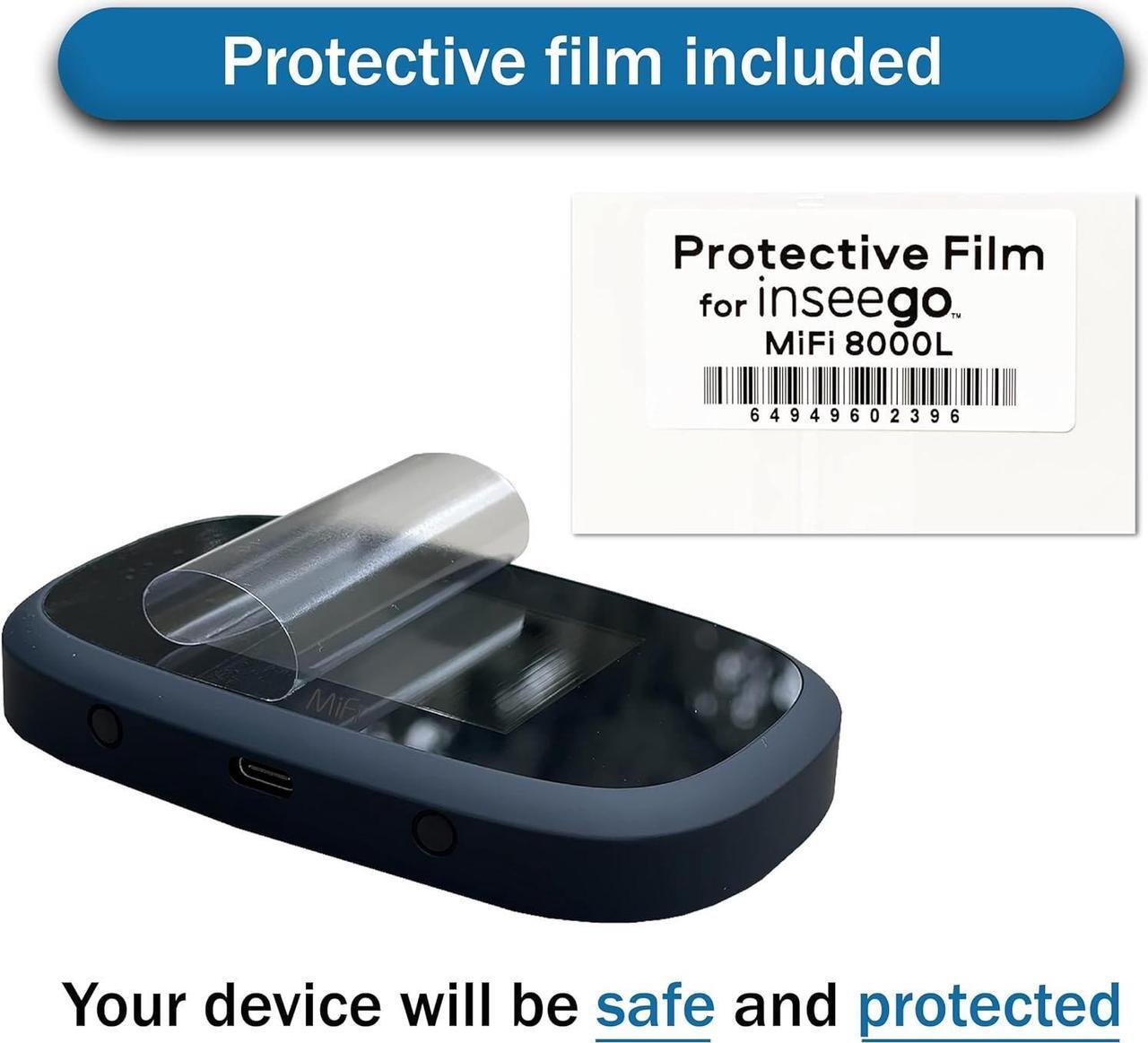 Alt view image 5 of 7 - EVDO-LINK Bundle for Inseego Global Hotspot WiFi Device - 4G LTE MiFi 8000 | Global 4G LTE Mobile Portable WiFi with Case, Screen Protector and Extra Battery Compatible with AT&T, T-Mobile, Verizon