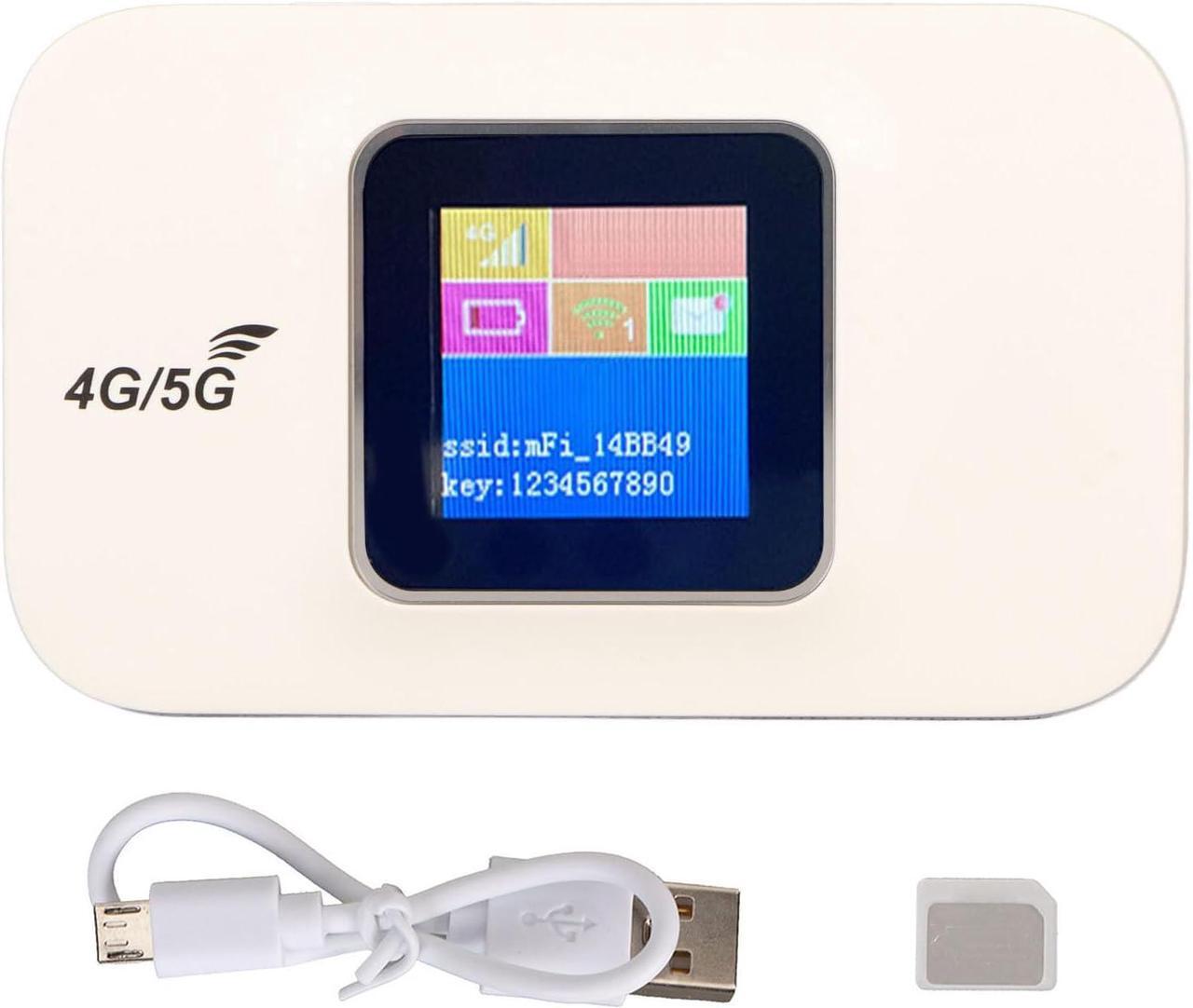 Alt view image 5 of 7 - 4G WiFi Router Mobile WiFi Hotspot Micro SIM Card Slot 150Mbps 3000mAh Battery for Business