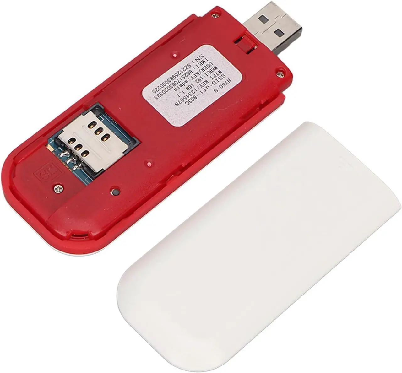 Alt view image 6 of 7 - 4G LTE USB WiFi Modem for Laptop, 4G LTE USB Wireless Router with SIM Card Slot, Wireless Network Router, Portable 4G Router for Desktop PC Computer