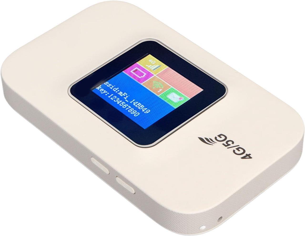 Alt view image 2 of 7 - 4G WiFi Router Mobile WiFi Hotspot Micro SIM Card Slot 150Mbps 3000mAh Battery for Business