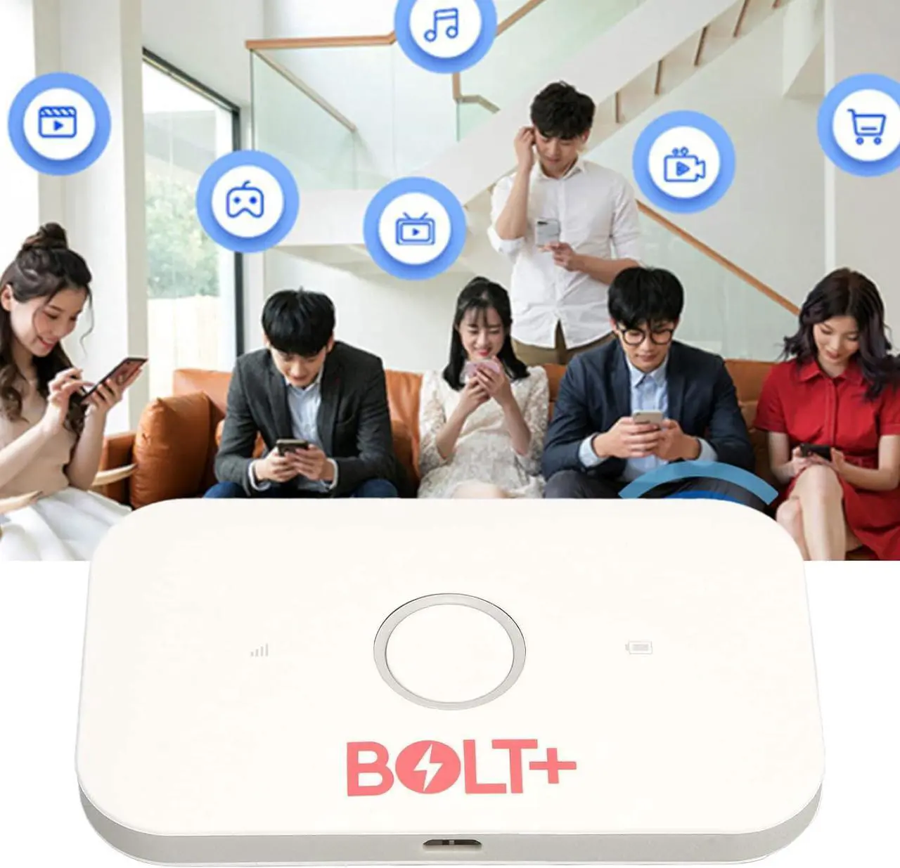 Alt view image 6 of 7 - Portable Mobile Hotspot, Portable WiFi Router for Car Users, Business Travelers, Outdoor Travelers, Portable WiFi Hotspot LTE Mobile Router, for Windows 7 8 10 for Linux