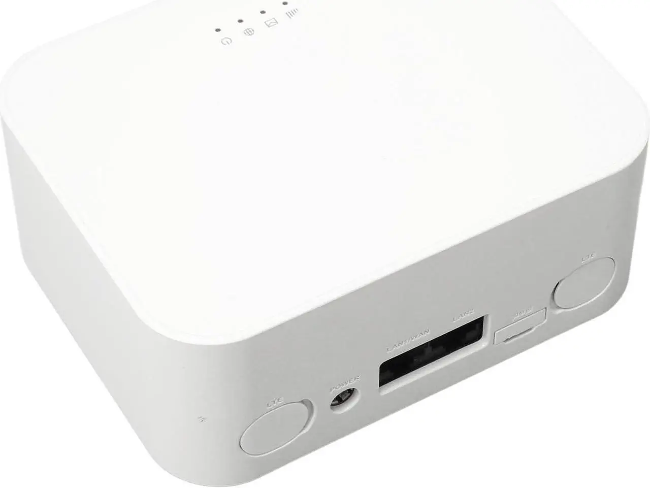 Main image of 4G LTE WiFi Router with SIM Card Slot, Dual Antenna Ports, 2.4G 5G WiFi Hotspot for Europe Asia Africa (US Plug)