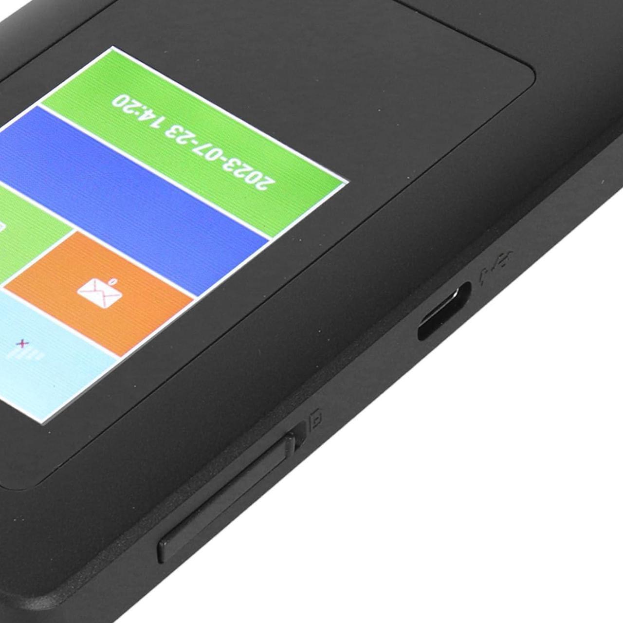Alt view image 6 of 7 - 5G Mobile Hotspot, 5G Mobile WiFi Router with SIM Card Slot, Unlocked Portable WiFi Device for Travel 5G Modem Router Dual Band 2.4G 5.8G Connects Up to 16 Devices