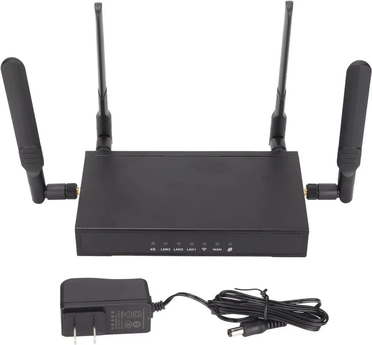 Alt view image 7 of 7 - WiFi 4G LTE Modem Router with SIM Card Slot, 300Mbps WiFi, LTE Cat4 Wireless Internet Router, No Broadband Required, 8M ROM 128M RAM Support 64 Devices