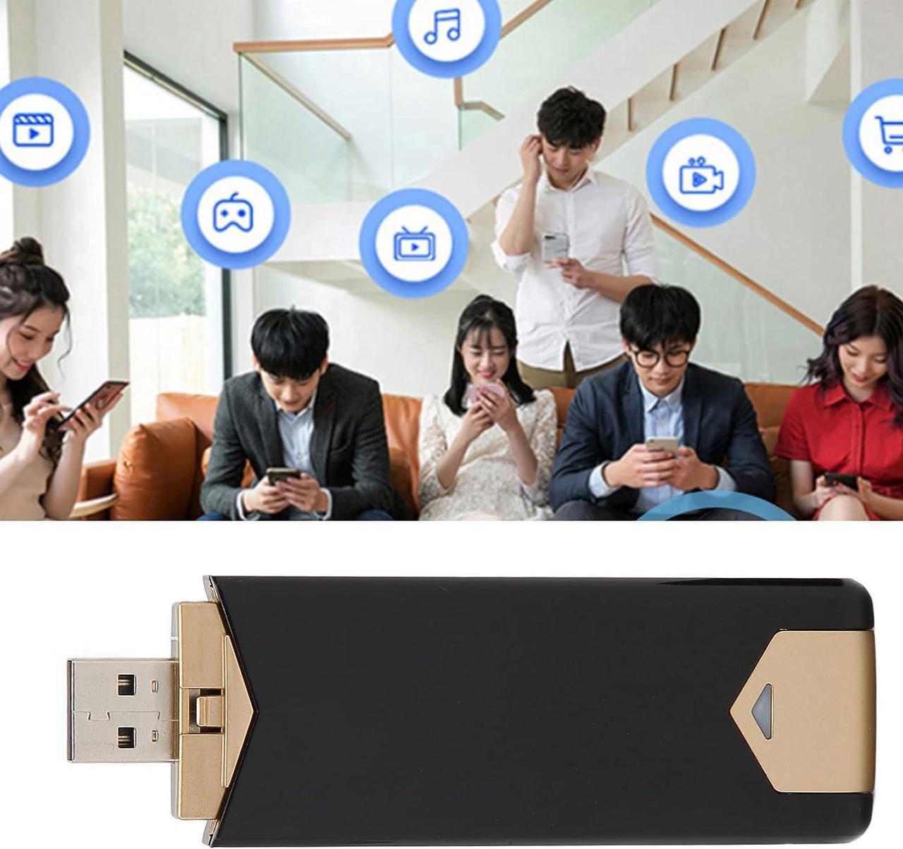 Alt view image 6 of 7 - USB Mobile WiFi Hotspot, 4G LTE Network Adapter, Portable WiFi Compatible Laptop PC with SIM Card Slot, Travel Wireless WiFi Router