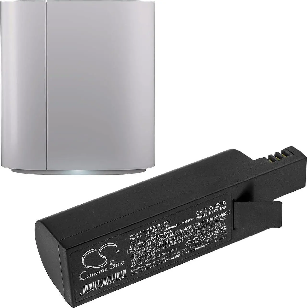 Alt view image 4 of 4 - Auronino Verizon Replacement Battery for MBHA10 Smarthub Router Compatible with BP-MGM0110(2600mAh)