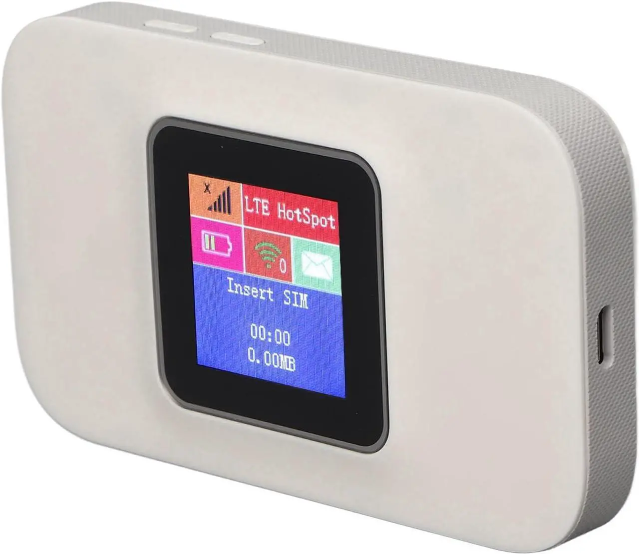 Alt view image 2 of 7 - Mini Smart Router, Plug and Play SIM Card Slot Convenient Practical 3000mah Battery Pocket 5G WIFI for Business