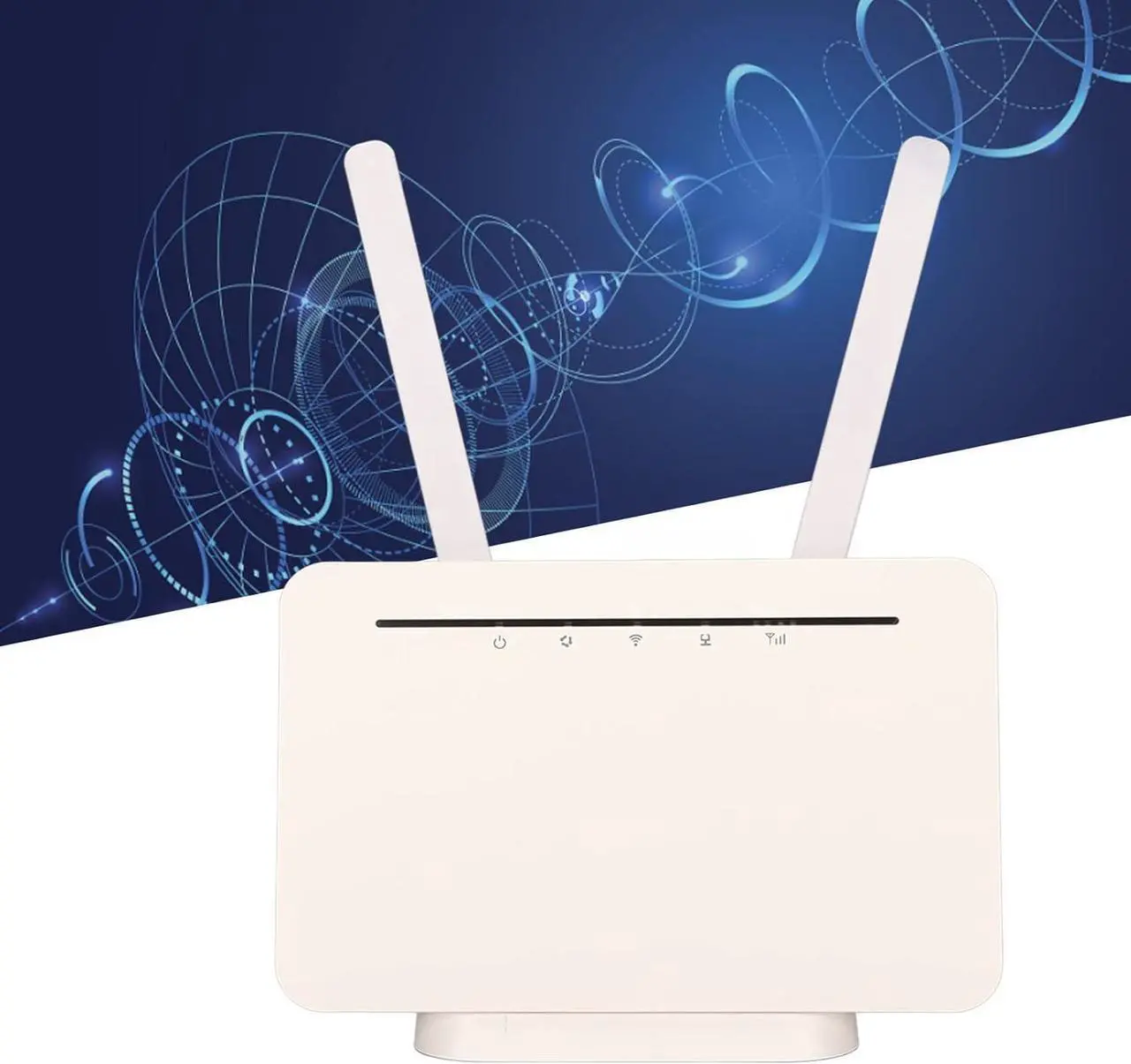 Alt view image 7 of 7 - 4G Router, 300Mbps 4G CPE Router Wireless WiFi for Tablet (US Plug)