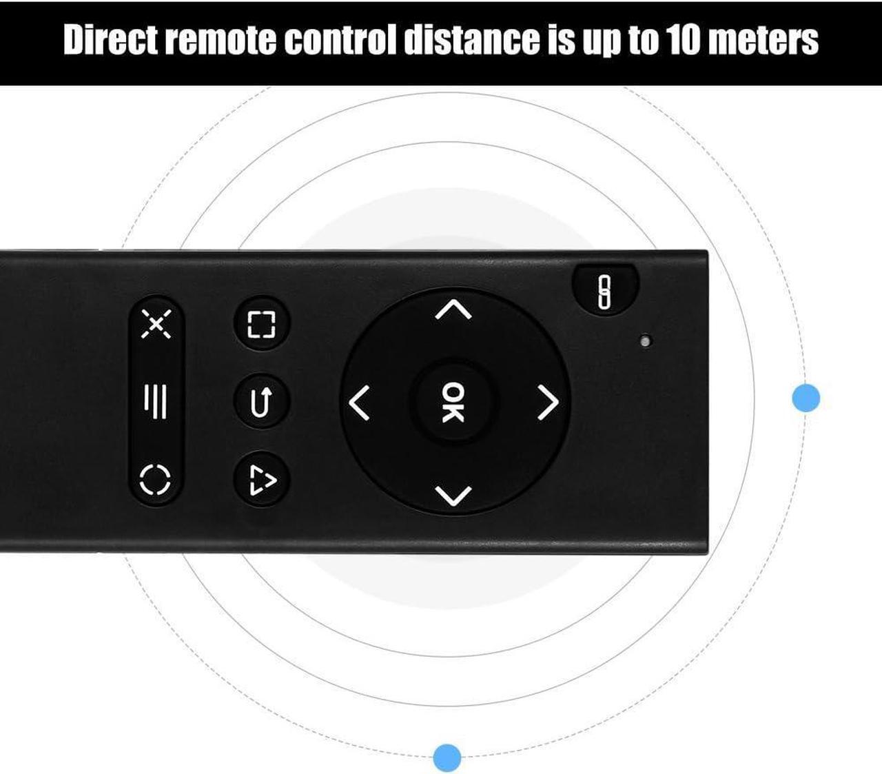 Alt view image 4 of 7 - Sanpyl DVD Multimedia Remote Control, 2.4Ghz Wireless Media Controller, Remote Controller for Sony Playstation 4 PS4