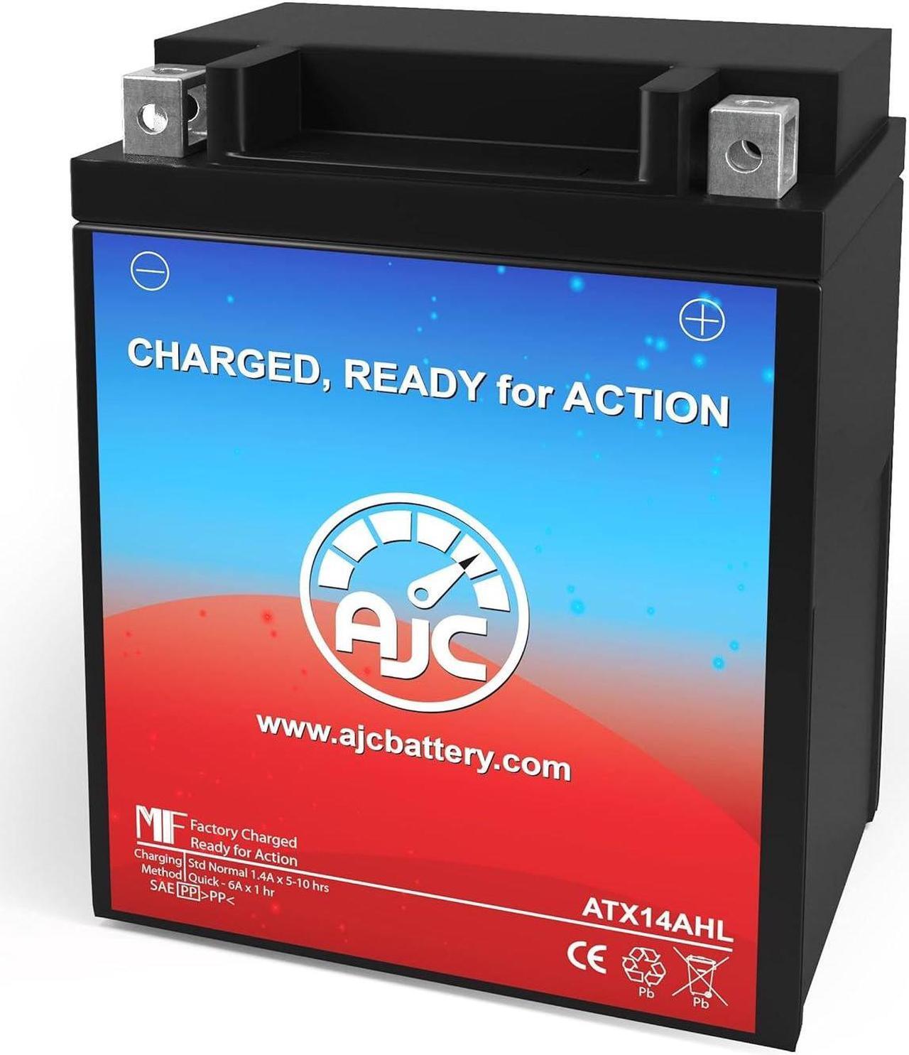 Main image of Honda CX500 C D T TC 500CC Motorcycle Replacement Battery (1978-1982) - This is an AJC Brand Replacement