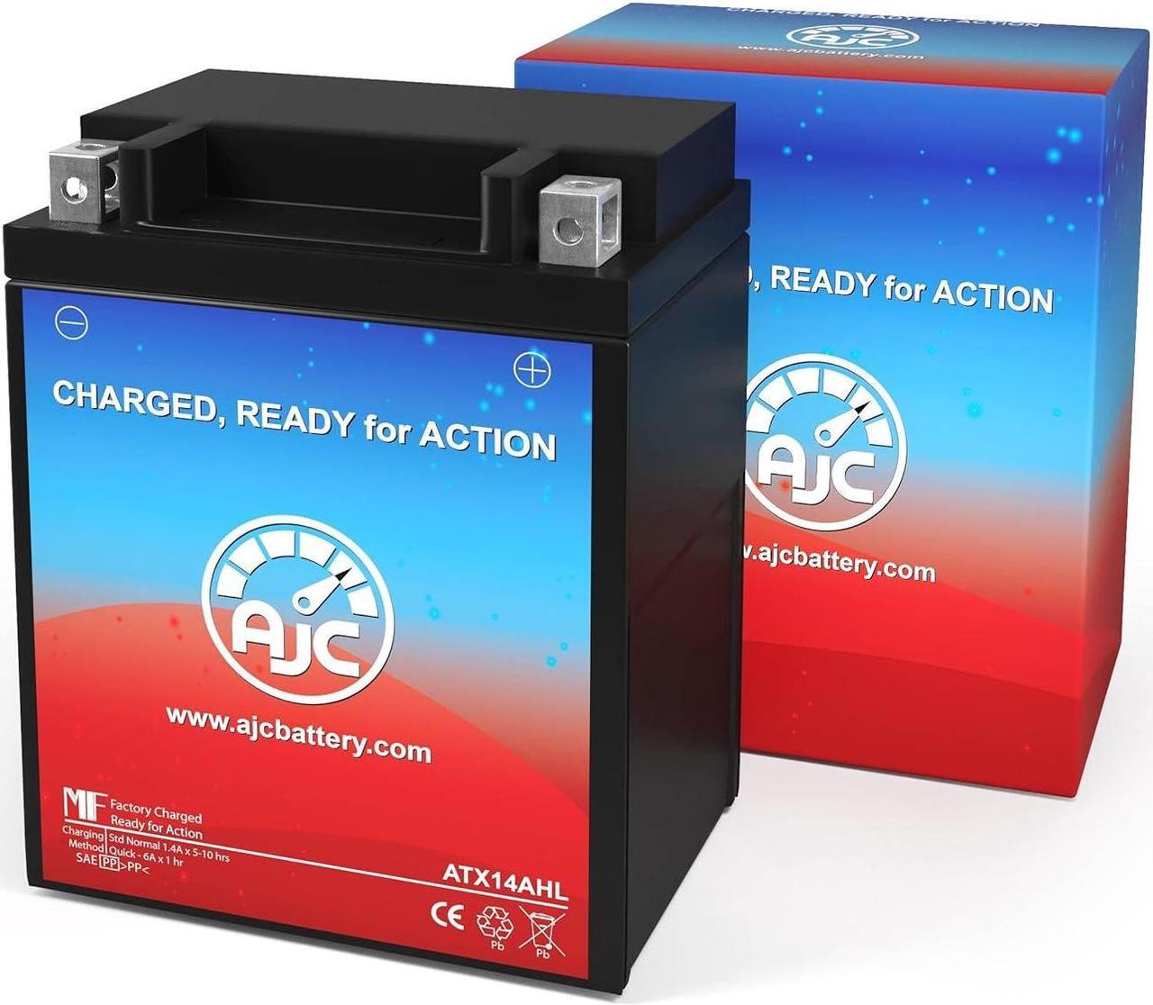 Alt view image 2 of 4 - Honda CX500 C D T TC 500CC Motorcycle Replacement Battery (1978-1982) - This is an AJC Brand Replacement