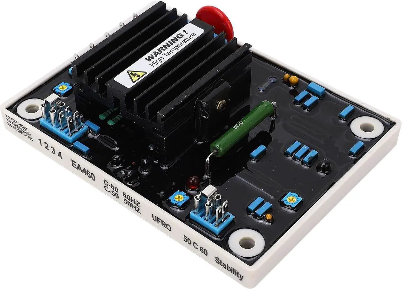 Main image of Automatic Voltage Regulator, High Voltage Stability High Accuracy Over Voltage Protection Excitation Brushless Generator AVR for Industrial Use