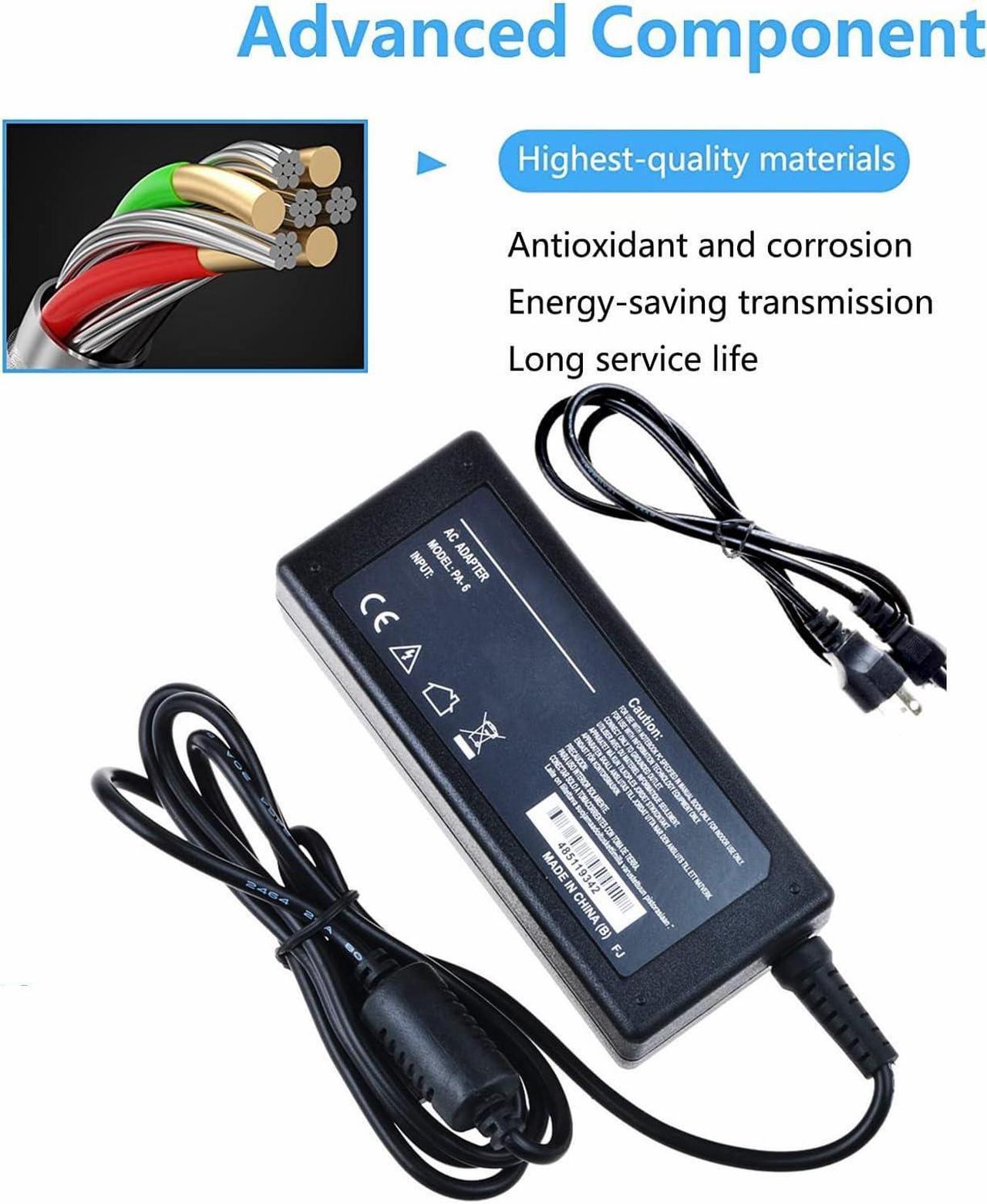 Alt view image 3 of 5 - Jantoy AC/DC Adapter for Motion Computing MC-F5 MCF5 CFT-003 10.4 Tablet PC Power Supply Cord Cable PS Battery Charger Input: 100-240 VAC Worldwide Use Mains PSU