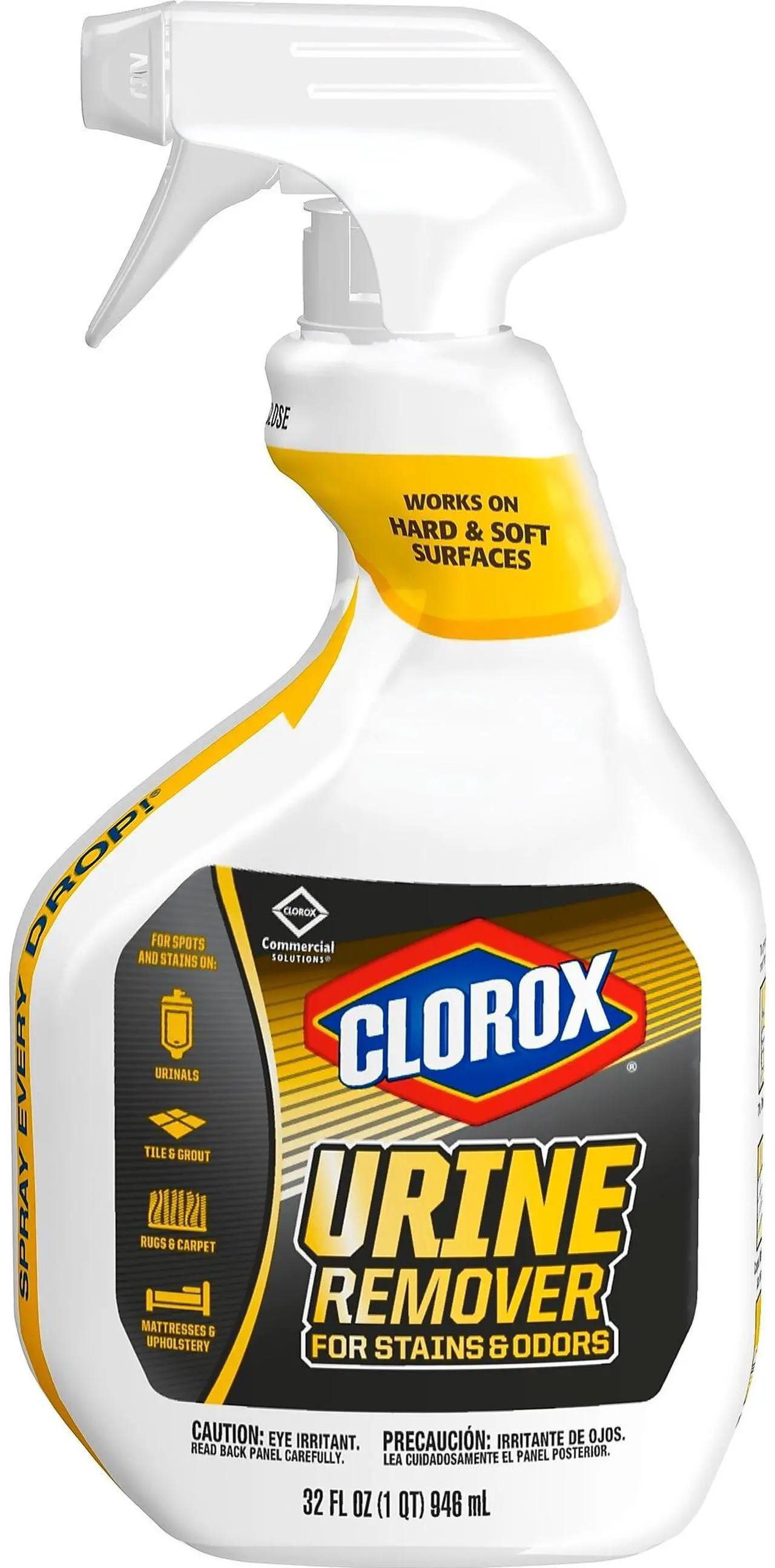 Alt view image 13 of 14 - Clorox Urine Remover, Spray - 32 fly os (1 quart) – Clear, 1 Each_(31036)
