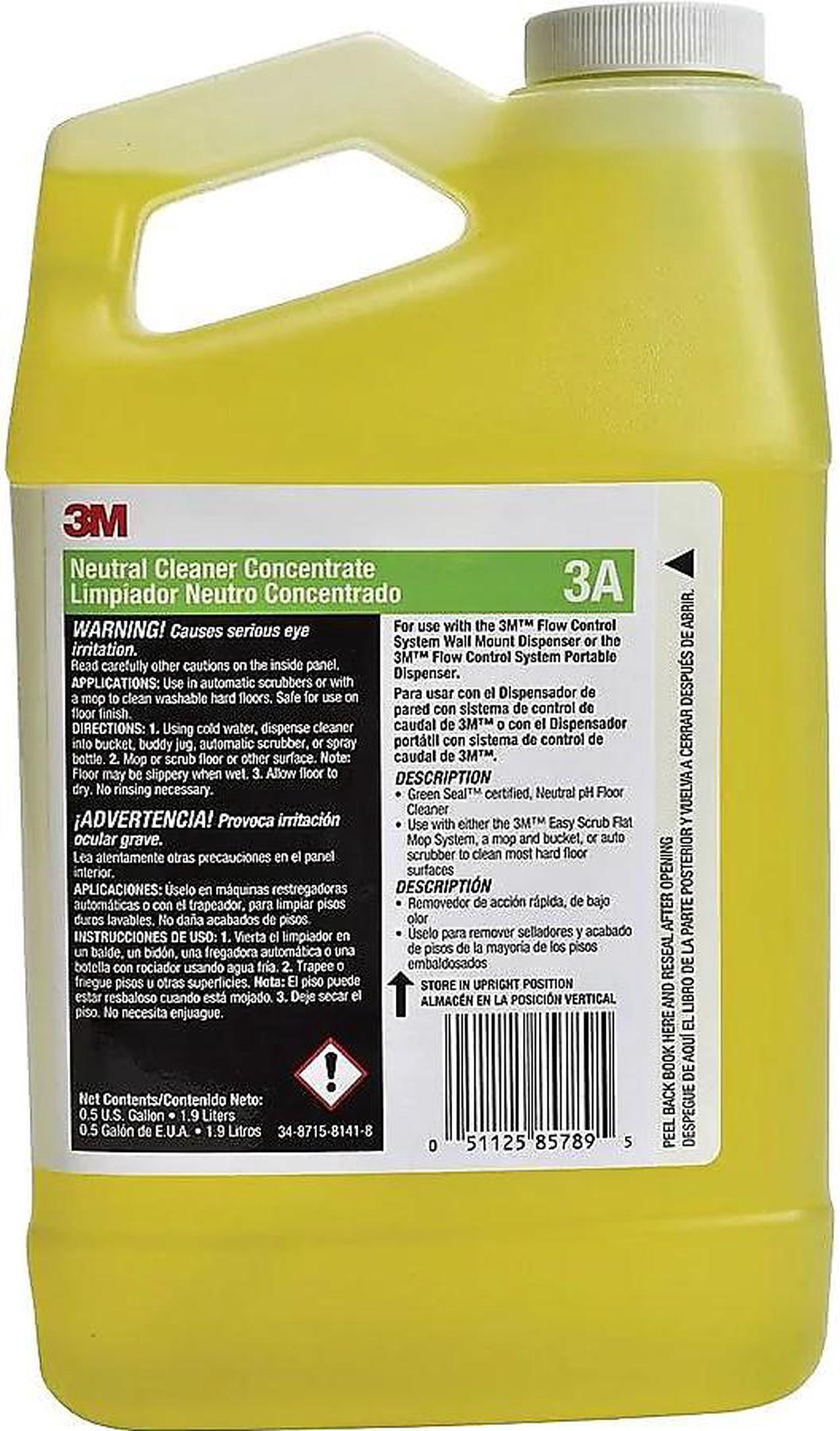 Main image of 3M Neutral Cleaner Concentrate, 0.5 Gallon
