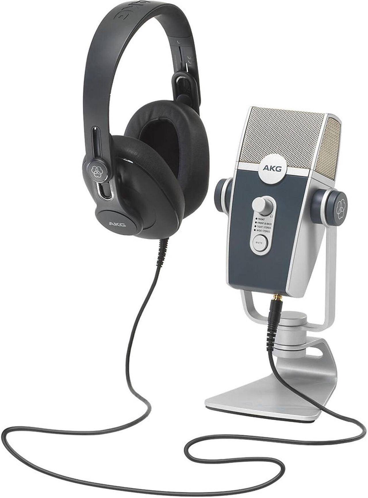 Alt view image 14 of 20 - AKG Pro Audio Podcaster Essentials Kit for Streamers, Vloggers, and Gamers-Includes Lyra USB-C Microphone, K371 Headphones, and Ableton Lite Software