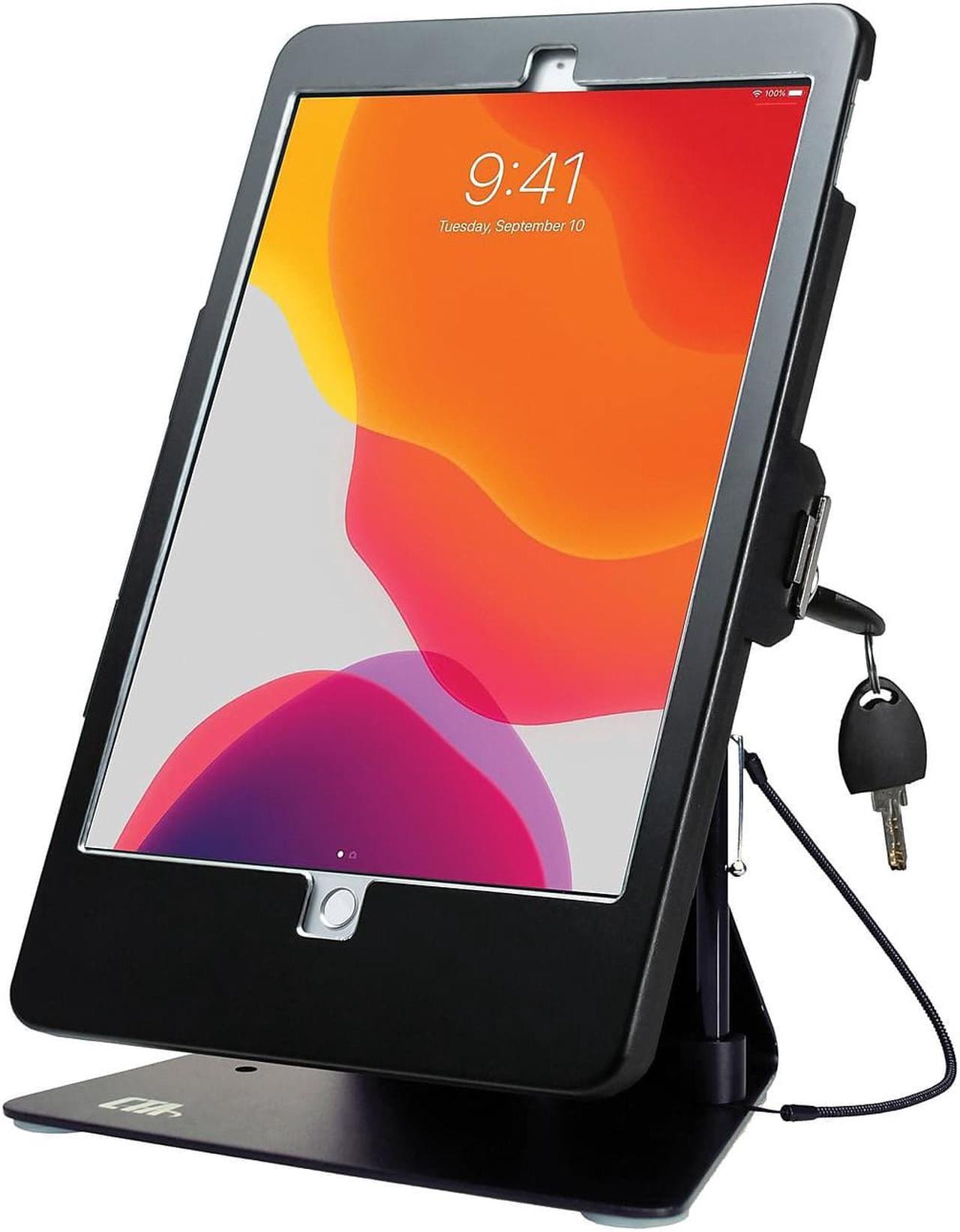 Alt view image 17 of 20 - CTA Digital PAD-DASB10 Desktop Anti-Theft Stand for iPad Air 3, iPad Pro 10.5, and iPad Gen. 7